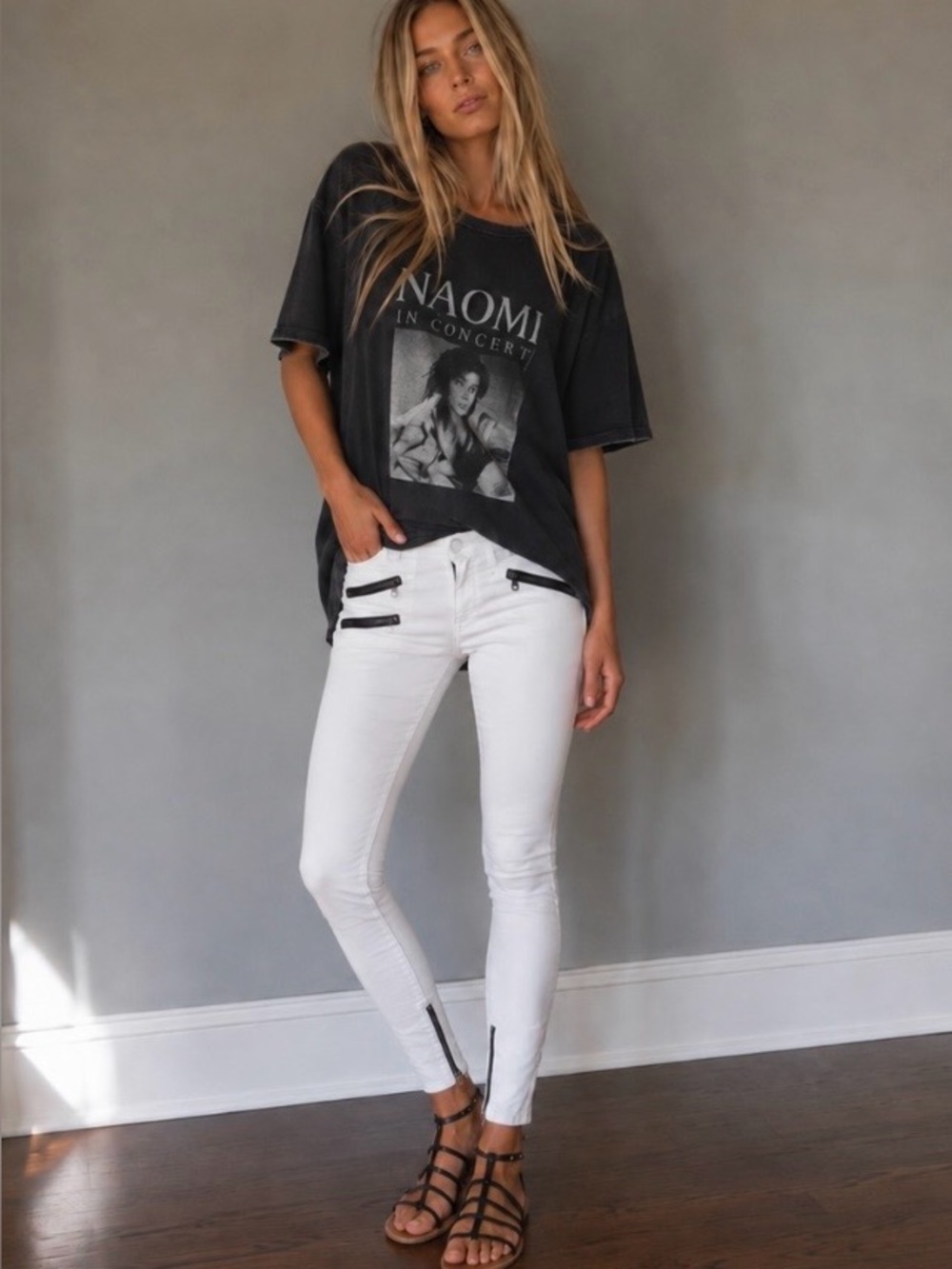 NWT Rag & Bone High Rise Biker Jeans - Picture 3 of 15